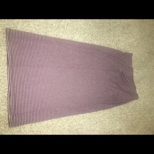 Stripped cute skirt Forever 21